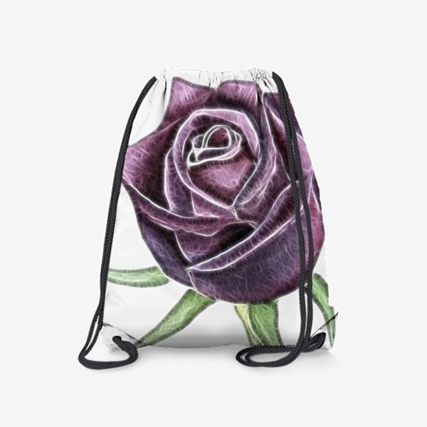 Рюкзак «Роза - фрактальный рисунок»