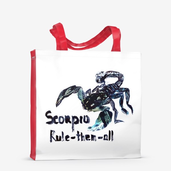 Сумка-шоппер &laquo;Скорпион. Rule-them-all&raquo;
