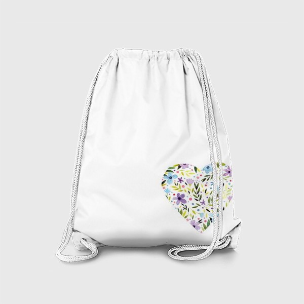 Рюкзак «Цветочное Сердце»