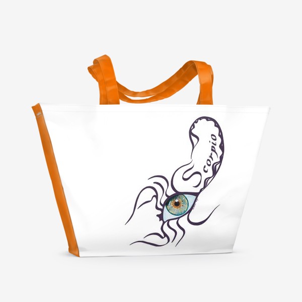 Пляжная сумка «Амулет для Скорпиона»