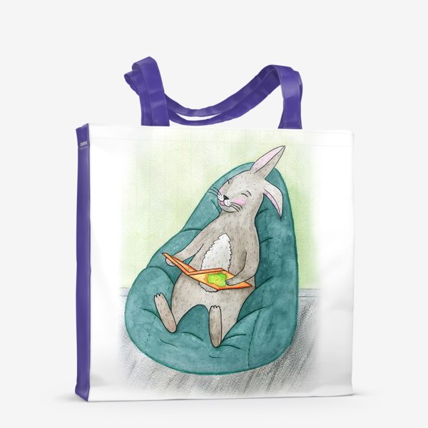 Сумка-шоппер «Читающий заяц»