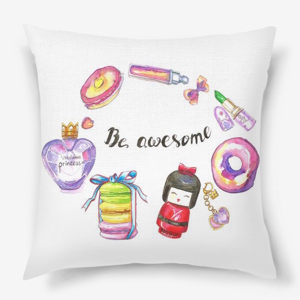 Подушка «Be awesome»