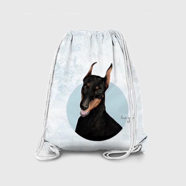 Рюкзак «Символ года: собака (доберман)»