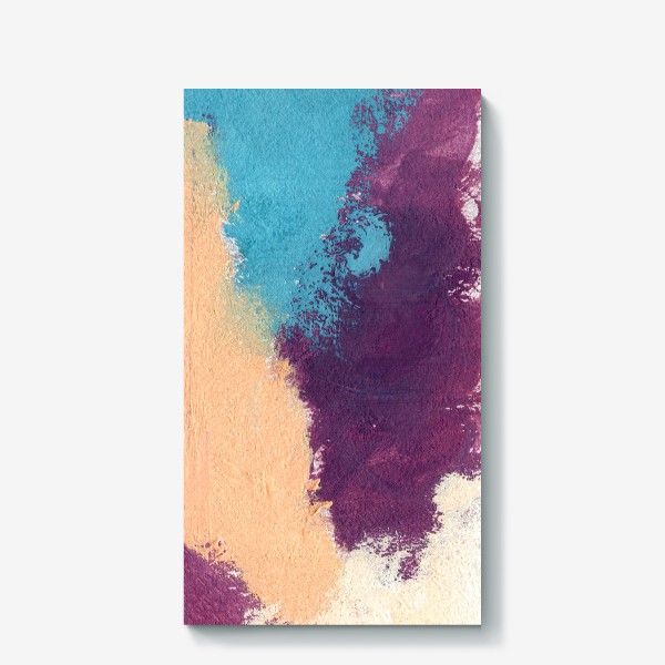 Холст &laquo;Абстракция из трех цветов/ Purple Abstraction&raquo;