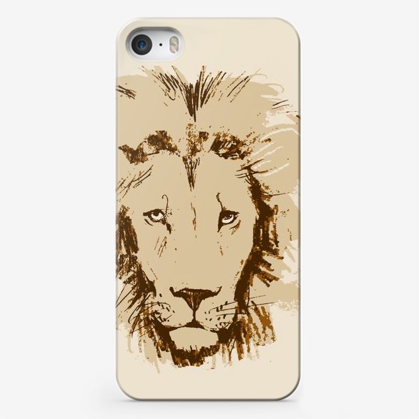 Чехол iPhone «Лев»