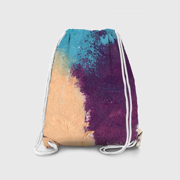 Рюкзак «Абстракция из трех цветов/ Purple Abstraction»