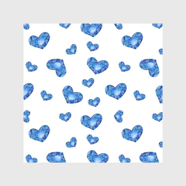Скатерть «Сердце голубое»