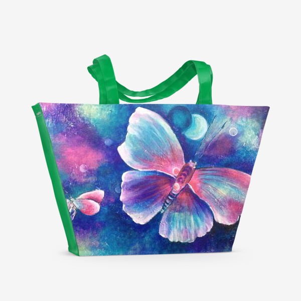 Пляжная сумка «Бабочка-душа»