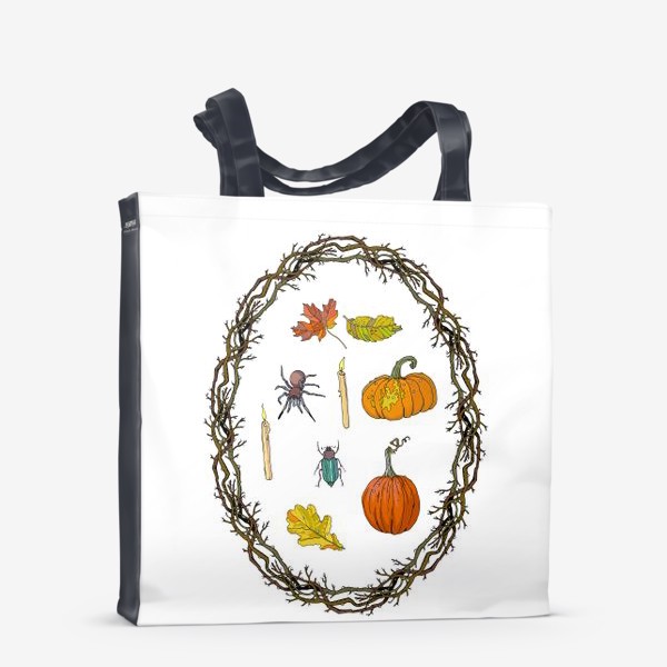Сумка-шоппер «Осенний венок»
