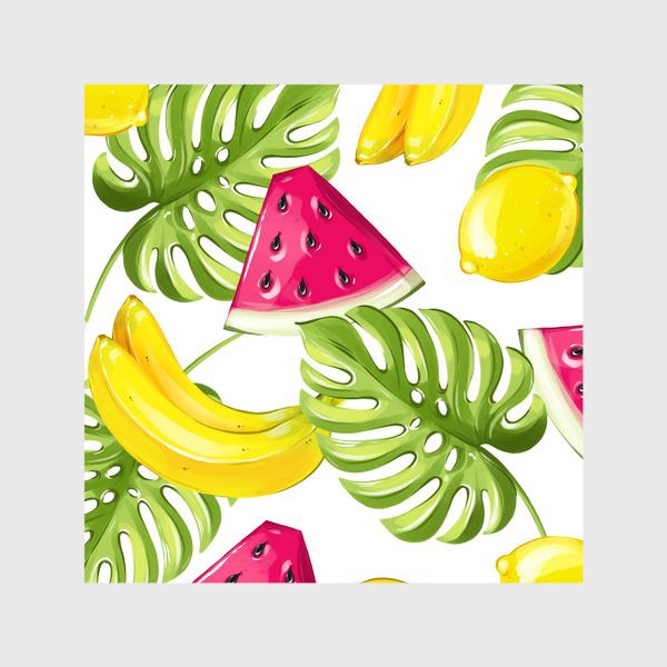Шторы «тропические фрукты»
