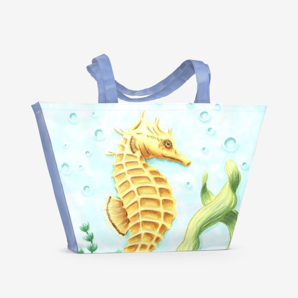 Пляжная сумка «Морской конек»