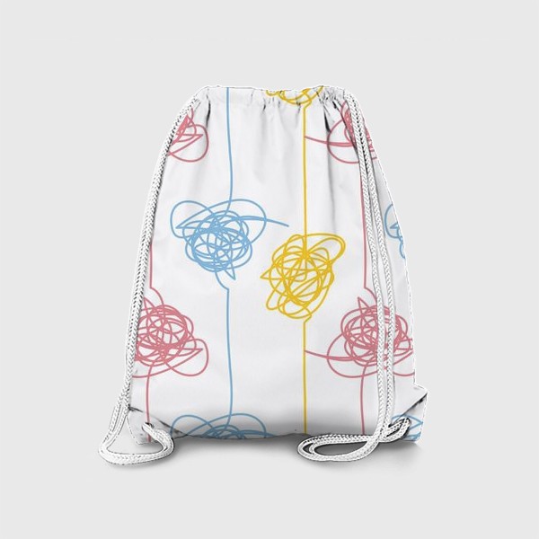 Рюкзак «Разноцветные каракули»