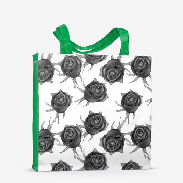 Сумка-шоппер «Акварельные розы»