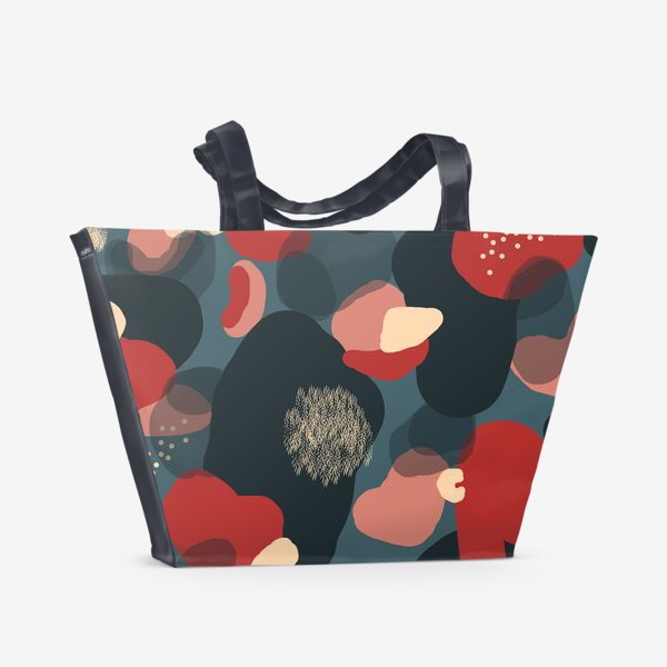 Пляжная сумка «Абстрактные пятна/Abstract Spots»