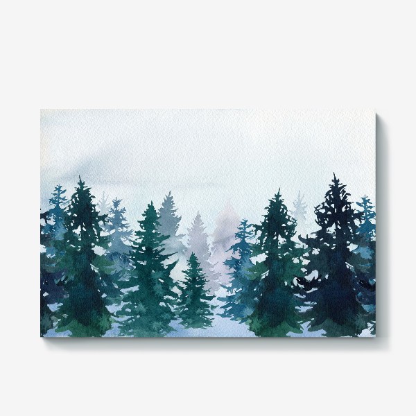 Холст «Winter forest»