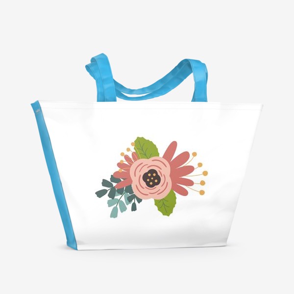 Пляжная сумка «Flower-2»
