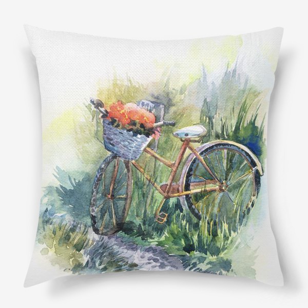 Подушка «Велосипед\ bike»