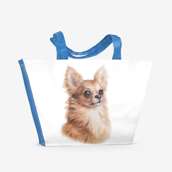 Пляжная сумка «Собачка Чи»
