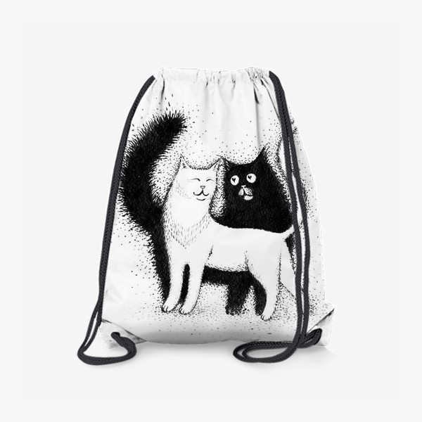 Рюкзак «влюбленные коты»