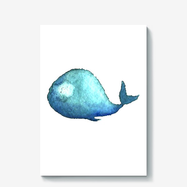 Холст «Синий кит»