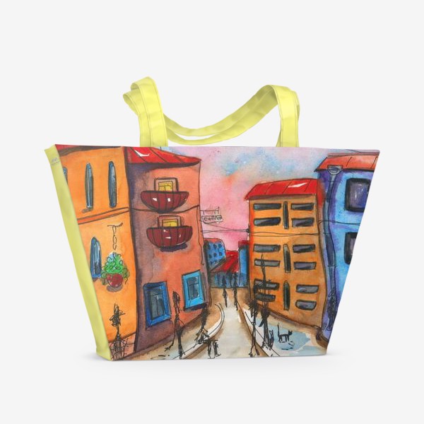 Пляжная сумка «Город»