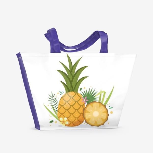 Пляжная сумка «pineapple»