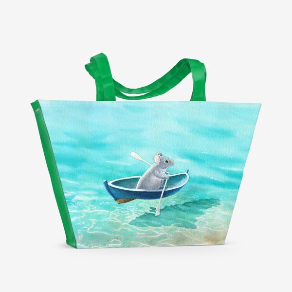 Пляжная сумка «Рипичип в лодочке»