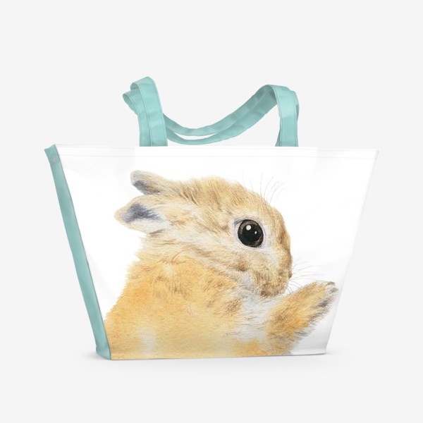Пляжная сумка &laquo;Нежный кролик&raquo;