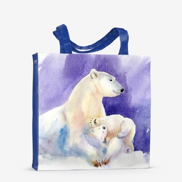 Сумка-шоппер «Белые Медведи»
