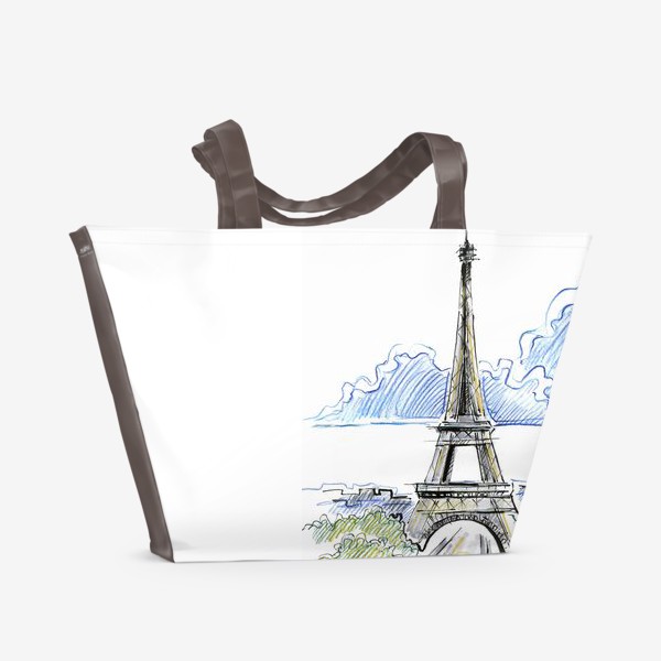 Пляжная сумка «Париж»