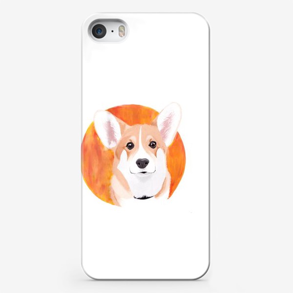 Чехол iPhone «Собака корги»
