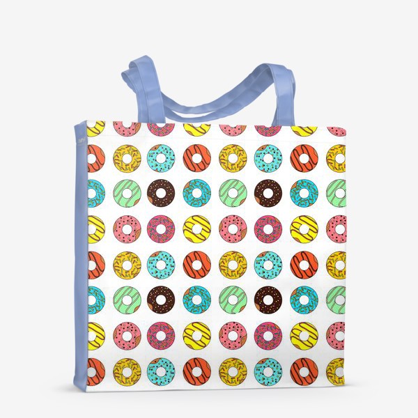 Сумка-шоппер «Разноцветные пончики»