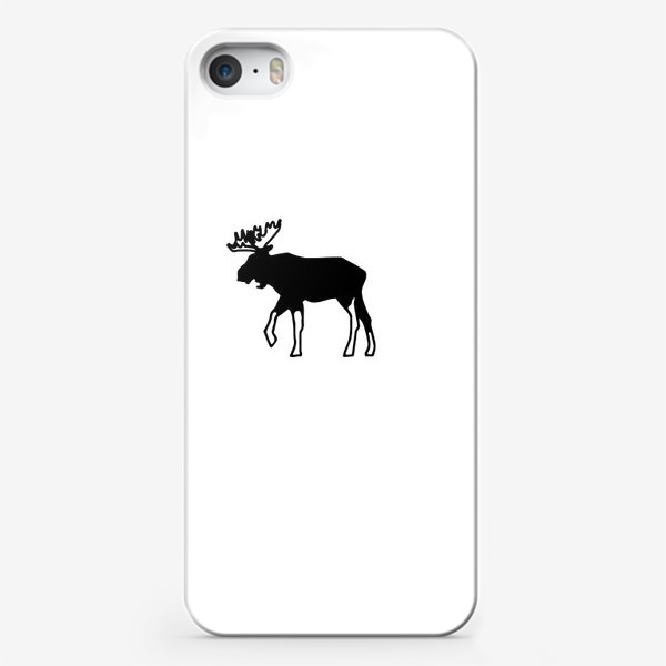 Чехол iPhone «Лось - символ Скандинавии, символ Аляски»