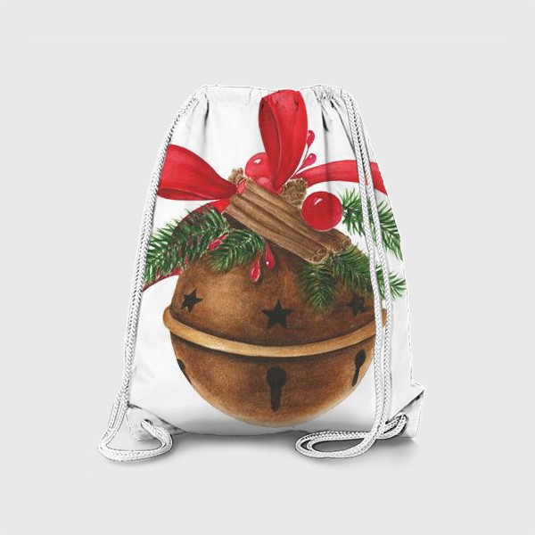 Рюкзак «Новогодний шар с декором»