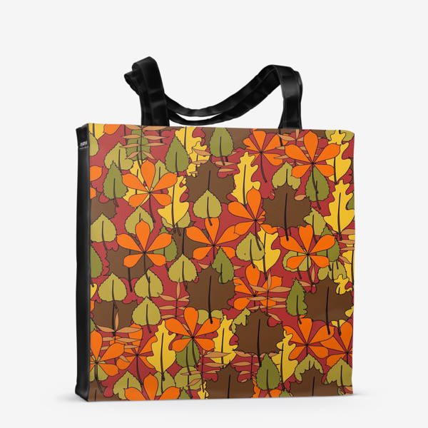 Сумка-шоппер «листья»