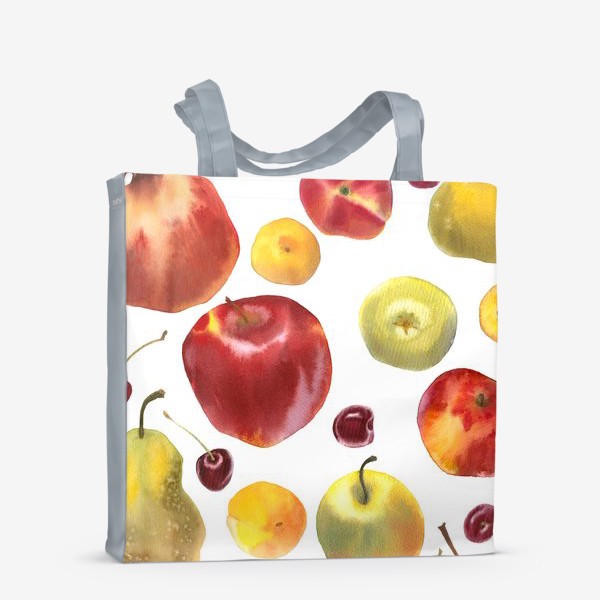 Сумка-шоппер «яблоки и груши №1»