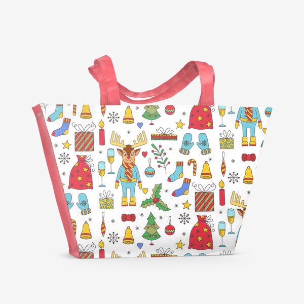 Пляжная сумка «Рождественские чудеса»