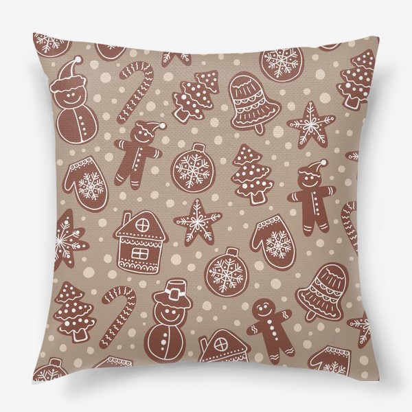 Подушка «Рождественское печенье»