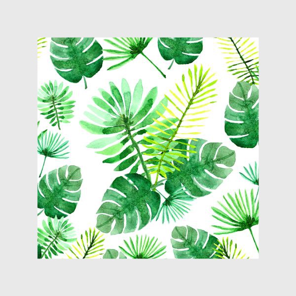 Шторы «Тропические листья»