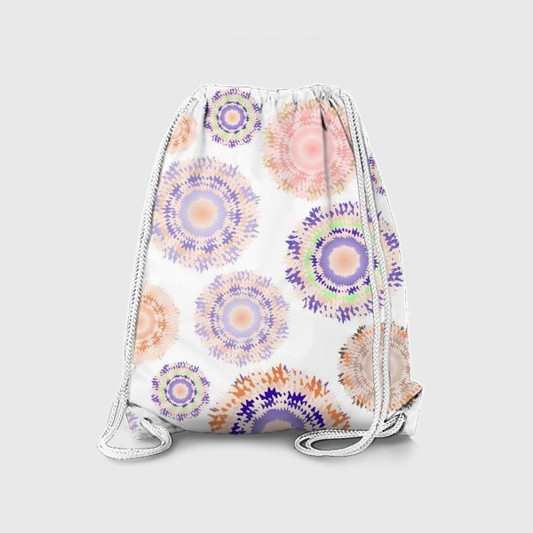 Рюкзак «Абстрактные разноцветные круги»
