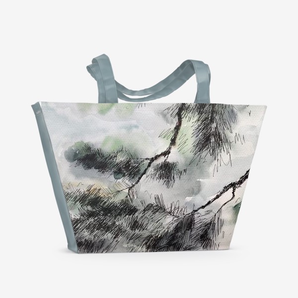 Пляжная сумка &laquo;Сосновые ветви&raquo;