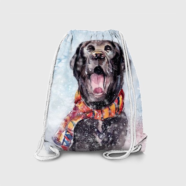 Рюкзак «Собака зевает»