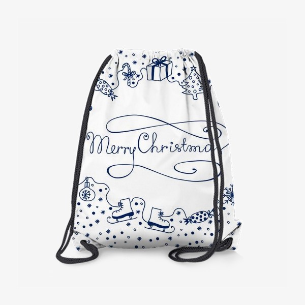 Рюкзак «Рождественский паттерн»