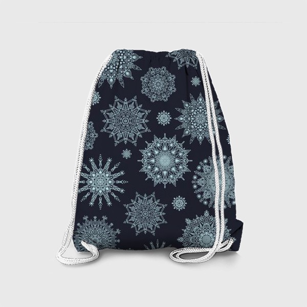 Рюкзак «Снежный паттерн»