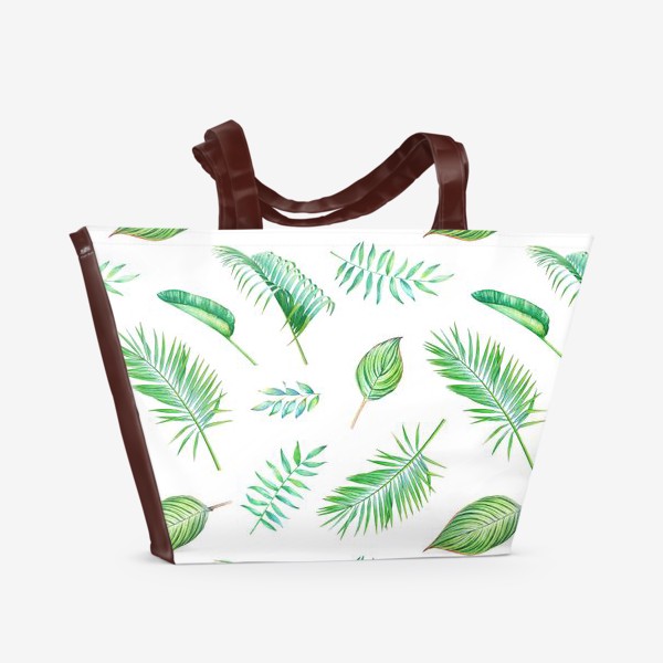 Пляжная сумка &laquo;Тропический паттерн&raquo;