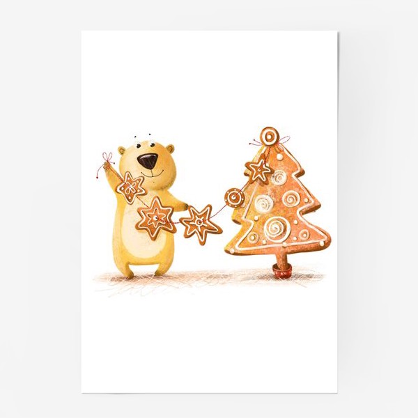 Постер «Мищка с имбирными печеньями»