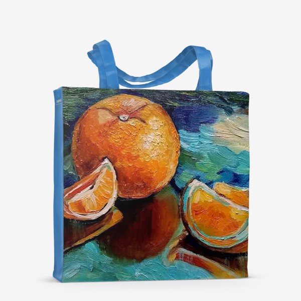 Сумка-шоппер «Новогодние апельсины»