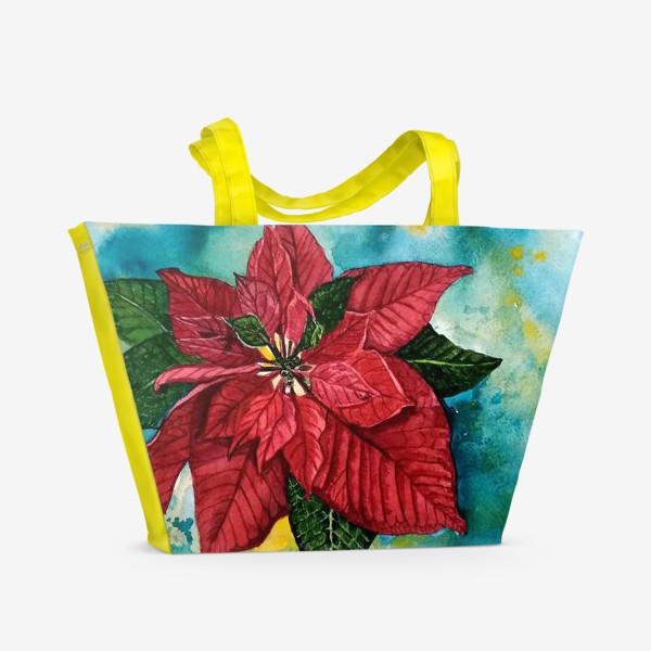 Пляжная сумка «Рождественская звезда»
