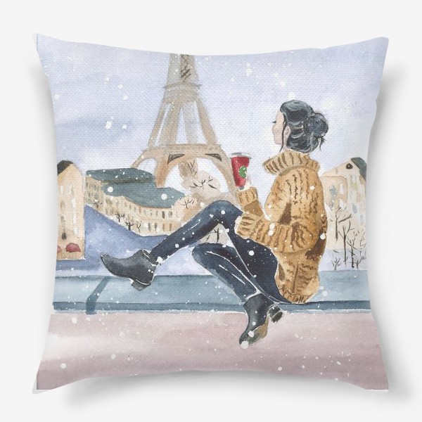 Подушка «Париж»
