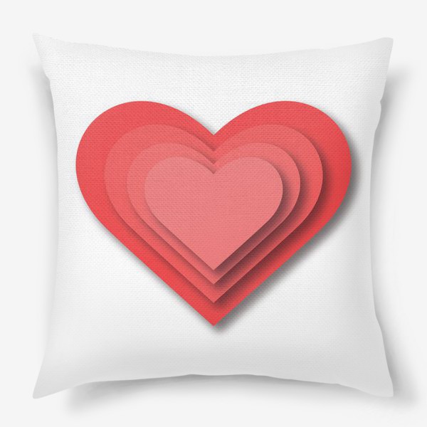 Подушка «Любовь. Сердце. День Святого Валентина»